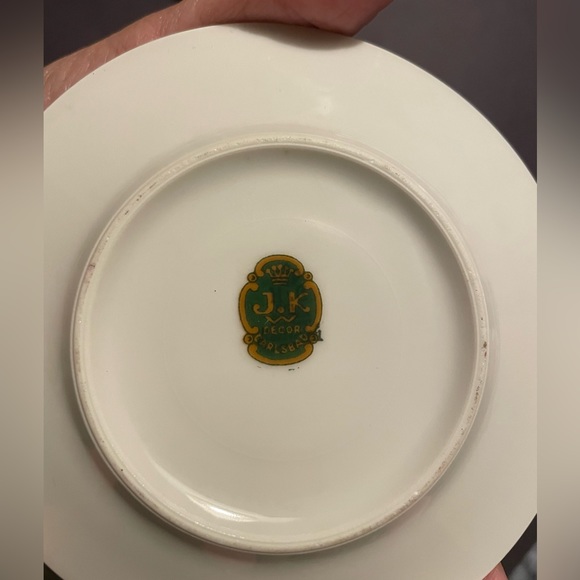 JKW Carlsbad porcelain teacup and saucer 1930-1945 - Picture 14 of 14